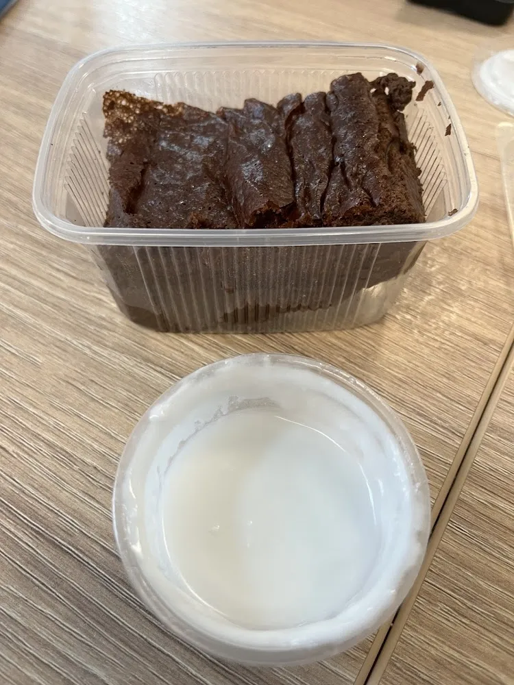 Brownie Avec Du Lait de Cocoa